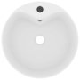 Voir la diapositive 3 : VIDAXL Lavabo de luxe avec trop-plein Blanc mat 36x13 cm Ceramique