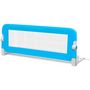 Voir la diapositive 2 : VIDAXL Barriere de lit pour enfants 102x42 cm Bleu