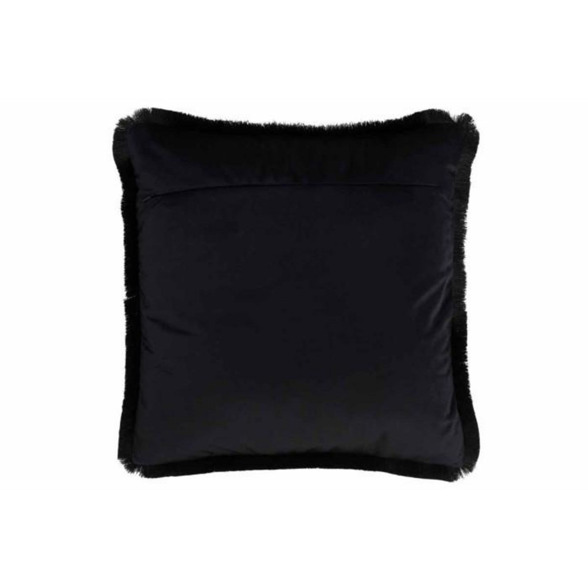 Paris Prix Coussin Carré Déco  Alpha  42x43cm Noir