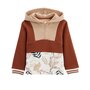 Voir la diapositive 1 : Petit Béguin Sweat-shirt à capuche bébé en molleton Wally