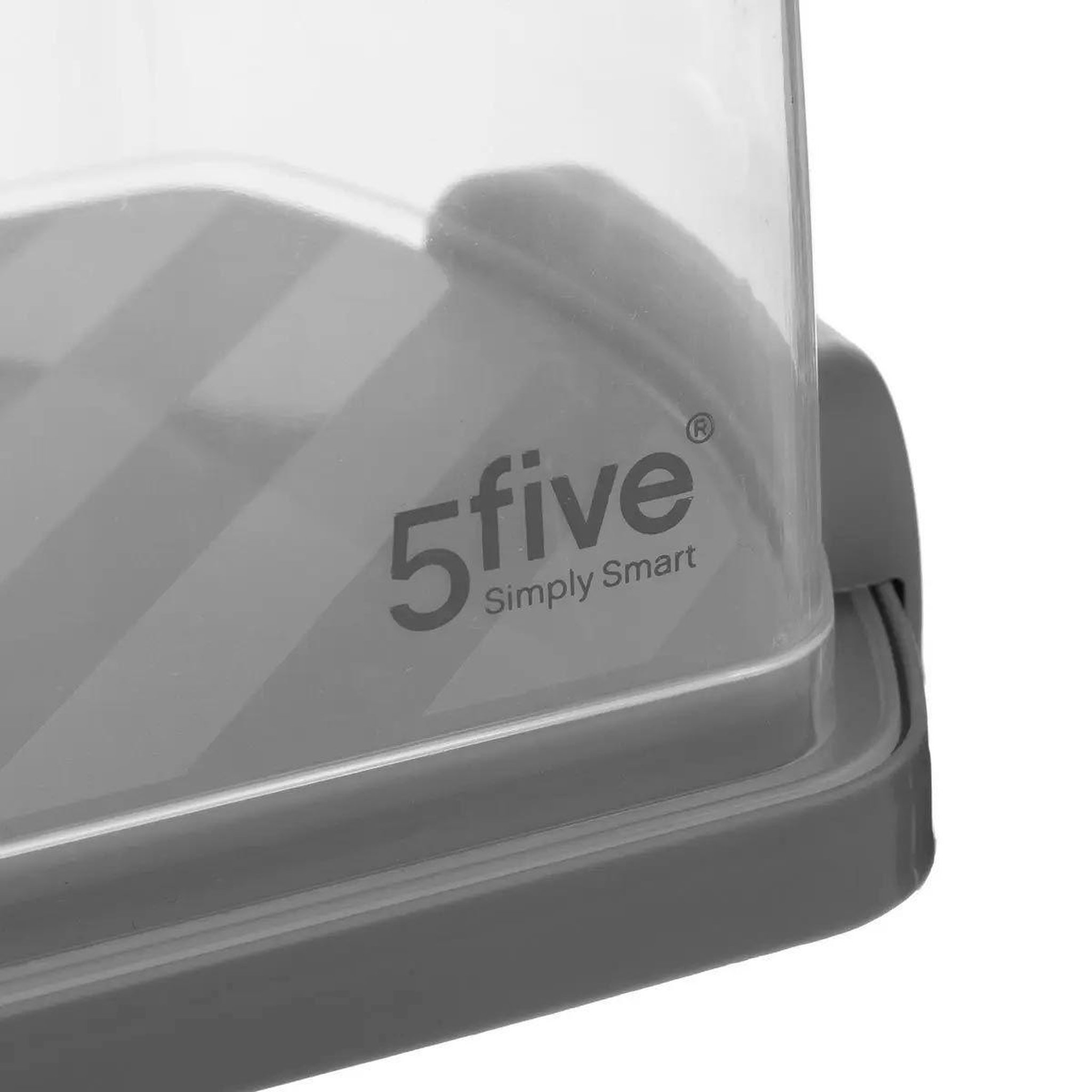 Voir la diapositive 6 : FIVE Boîte de Conservation Gâteaux  Cake  36cm Gris