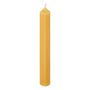 Voir la diapositive 2 : COMPTOIR DE LA BOUGIE Lot de 10 Bougies Bâton  Hugo  16cm Moutarde