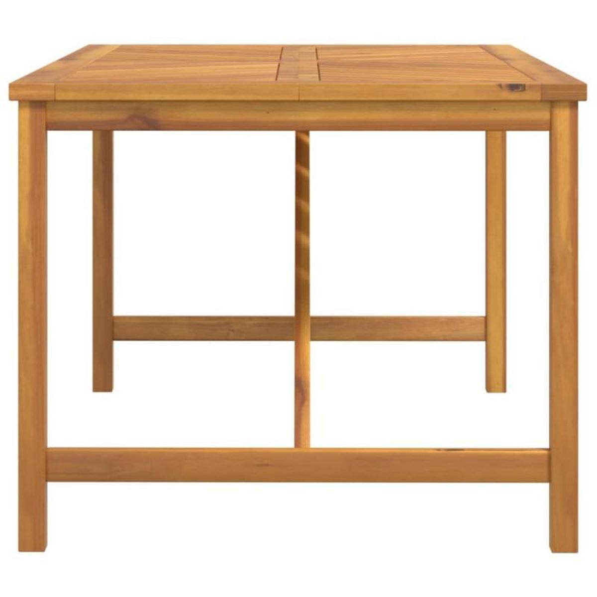 VIDAXL Table à manger de jardin 150x90x74 cm bois d acacia solide