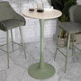 Voir la diapositive 6 : Paris Prix Table de Bar Ronde  Alaska  106cm Vert
