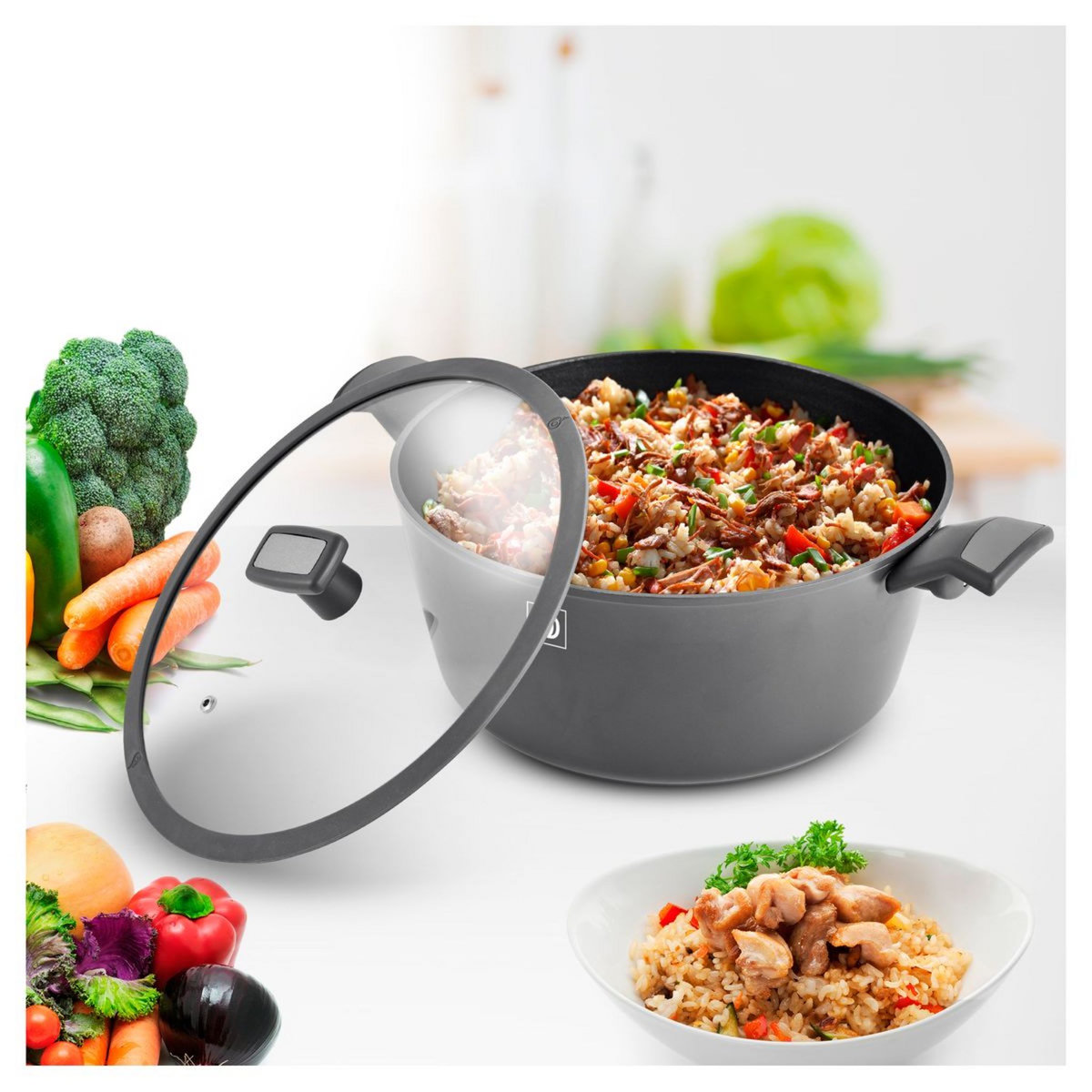 DURAND DUPONT Faitout forgé 28 cm