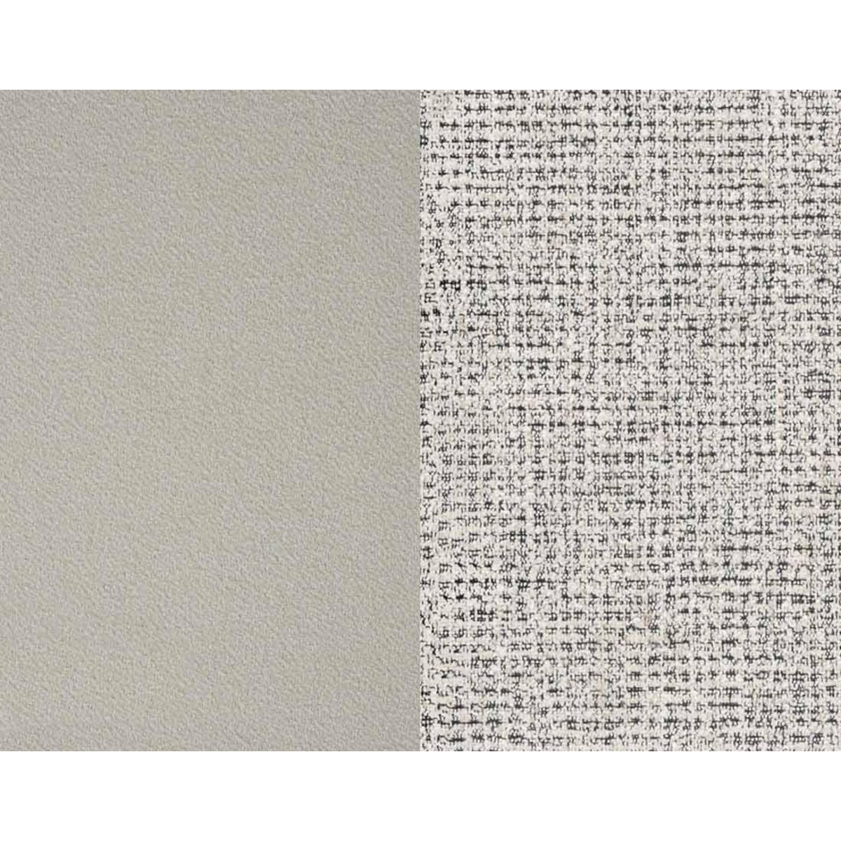 BEST MOBILIER Wilson - pouf avec rangement en tissu et tissu texturé