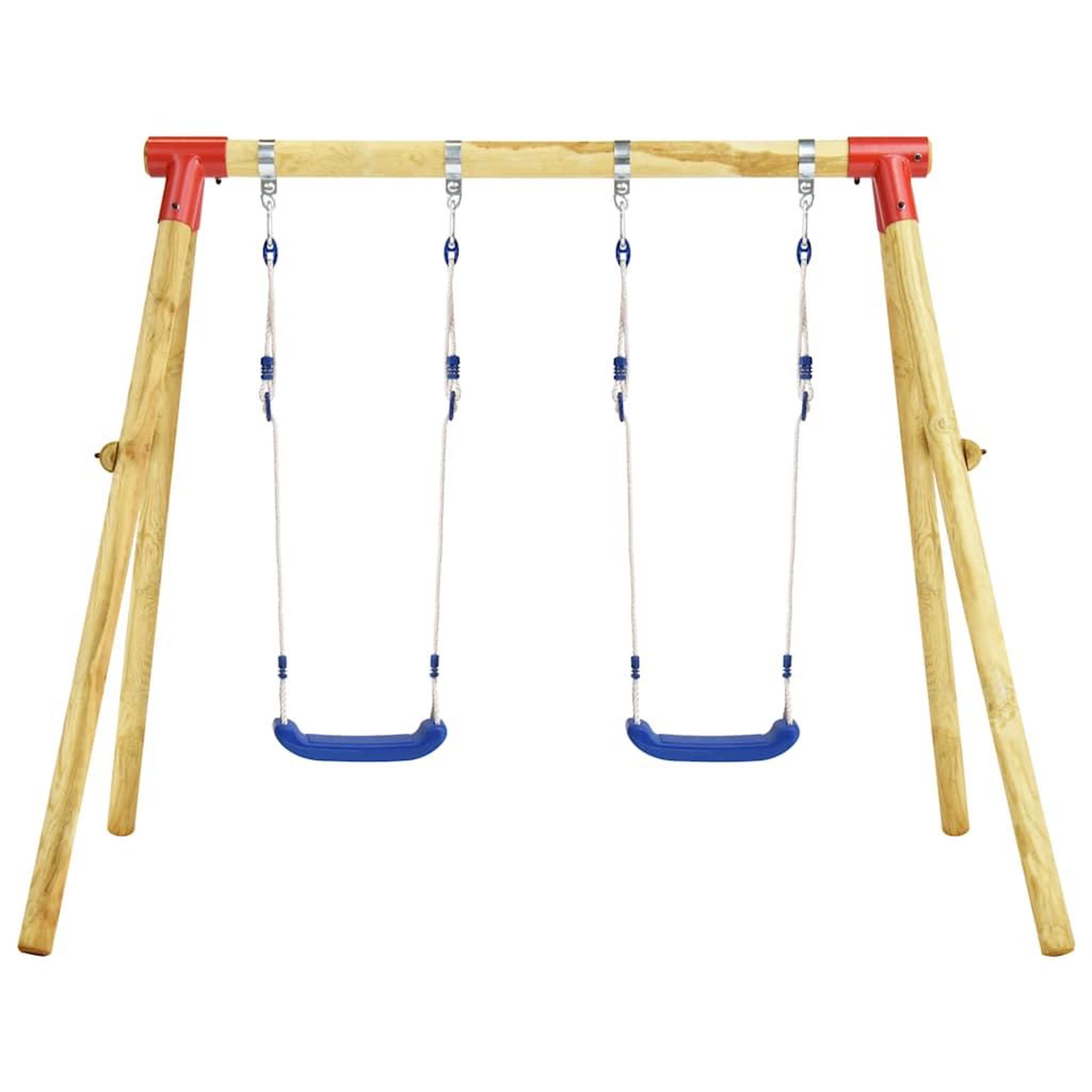 Voir la diapositive 3 : VIDAXL Ensemble de balançoire 230x130x166 cm Pinede
