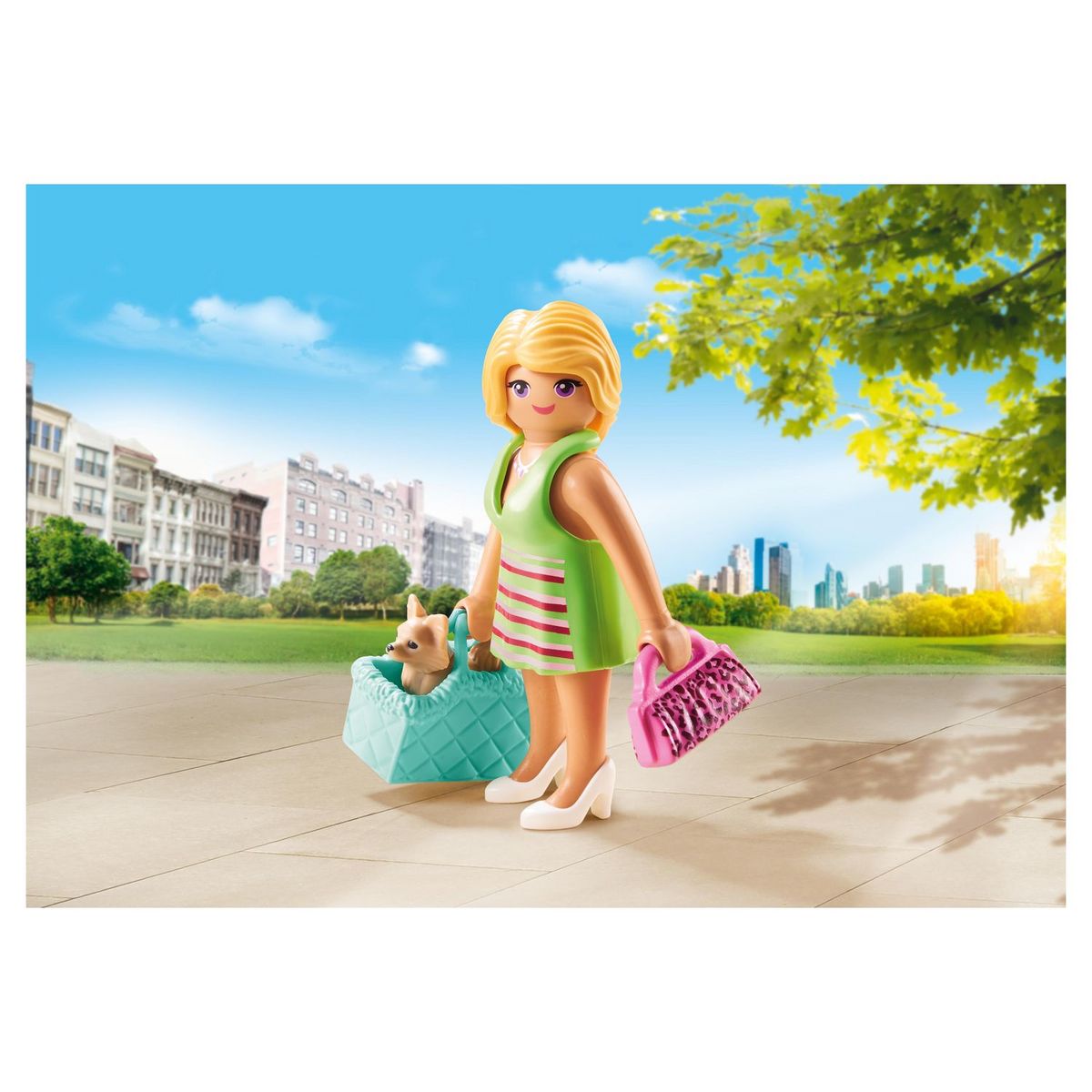 PLAYMOBIL  70241-Playmo-Friends- Femme avec Chihuahua