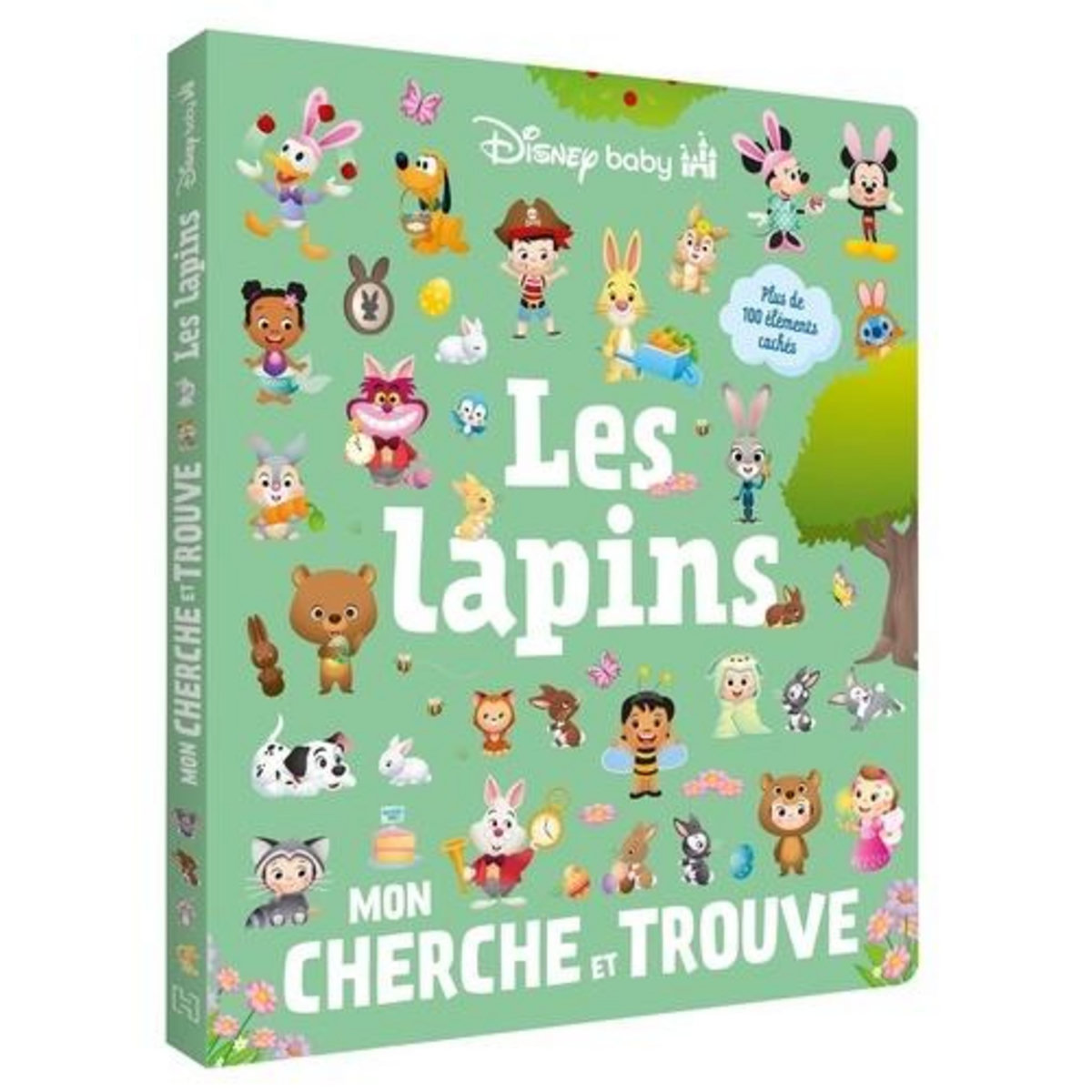 LES LAPINS. PLUS DE 100 ELEMENTS CACHES, Disney Baby
