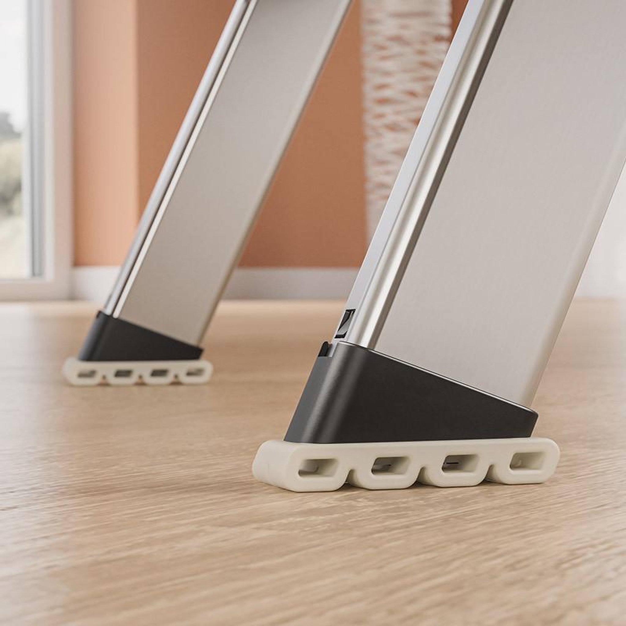 Voir la diapositive 2 : HAILO Embouts pour escabeau EasyClix Living