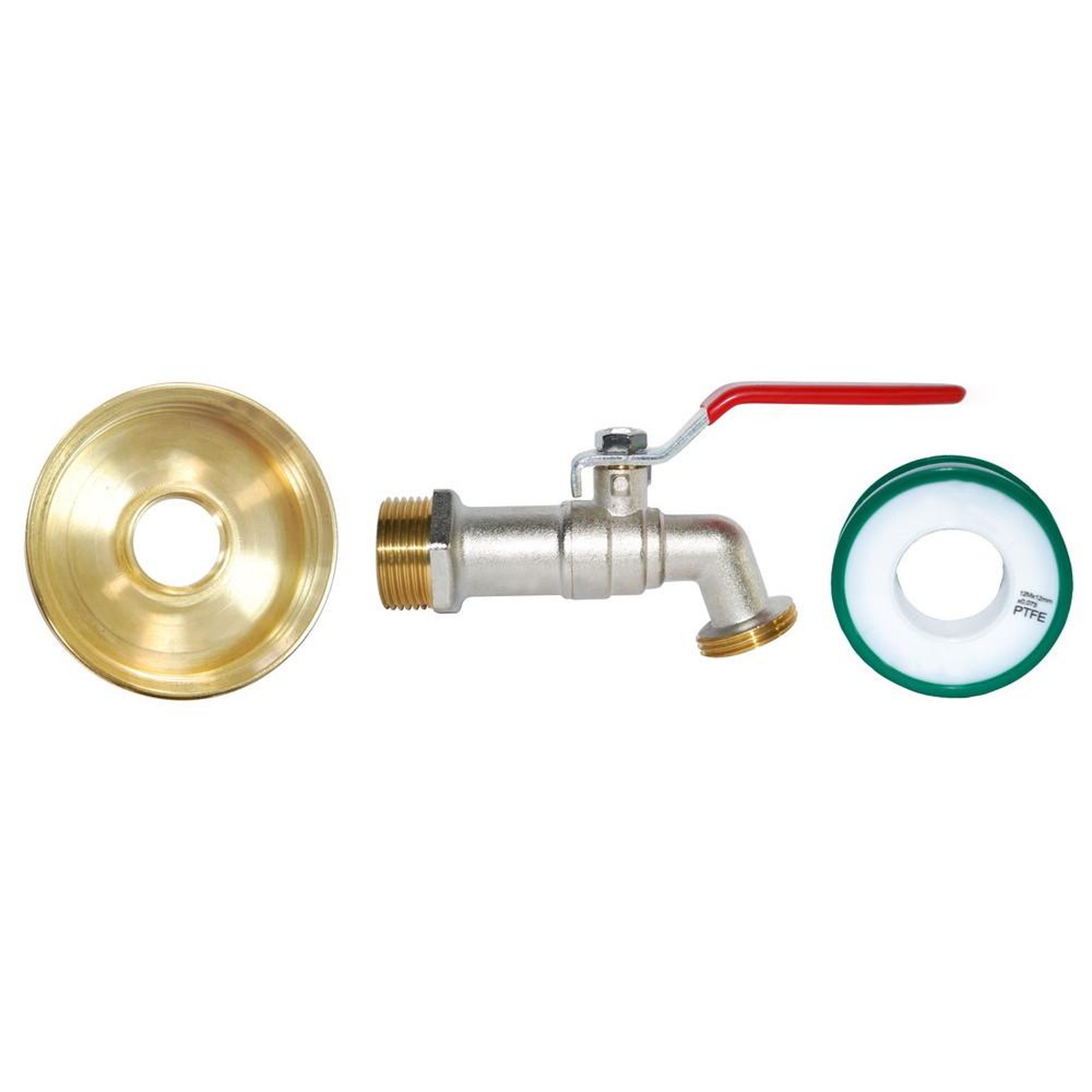 CENTRALE BRICO Kit adaptateur de cuve grillagée 1000 litres avec robinet 1/4 tour 15x21
