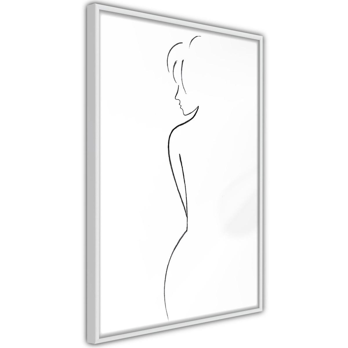 Paris Prix Affiche Murale Encadrée  Silhouette