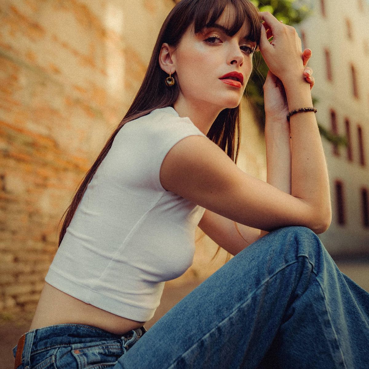 SLOYA Bracelet Blima en pierres Oeil de Tigre