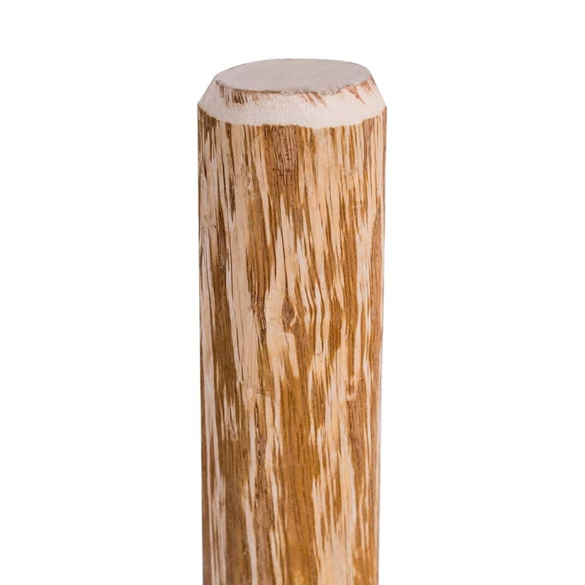 Voir la diapositive 3 : VIDAXL Poteaux pointus de cloture 4 pcs Bois de noisetier 90 cm