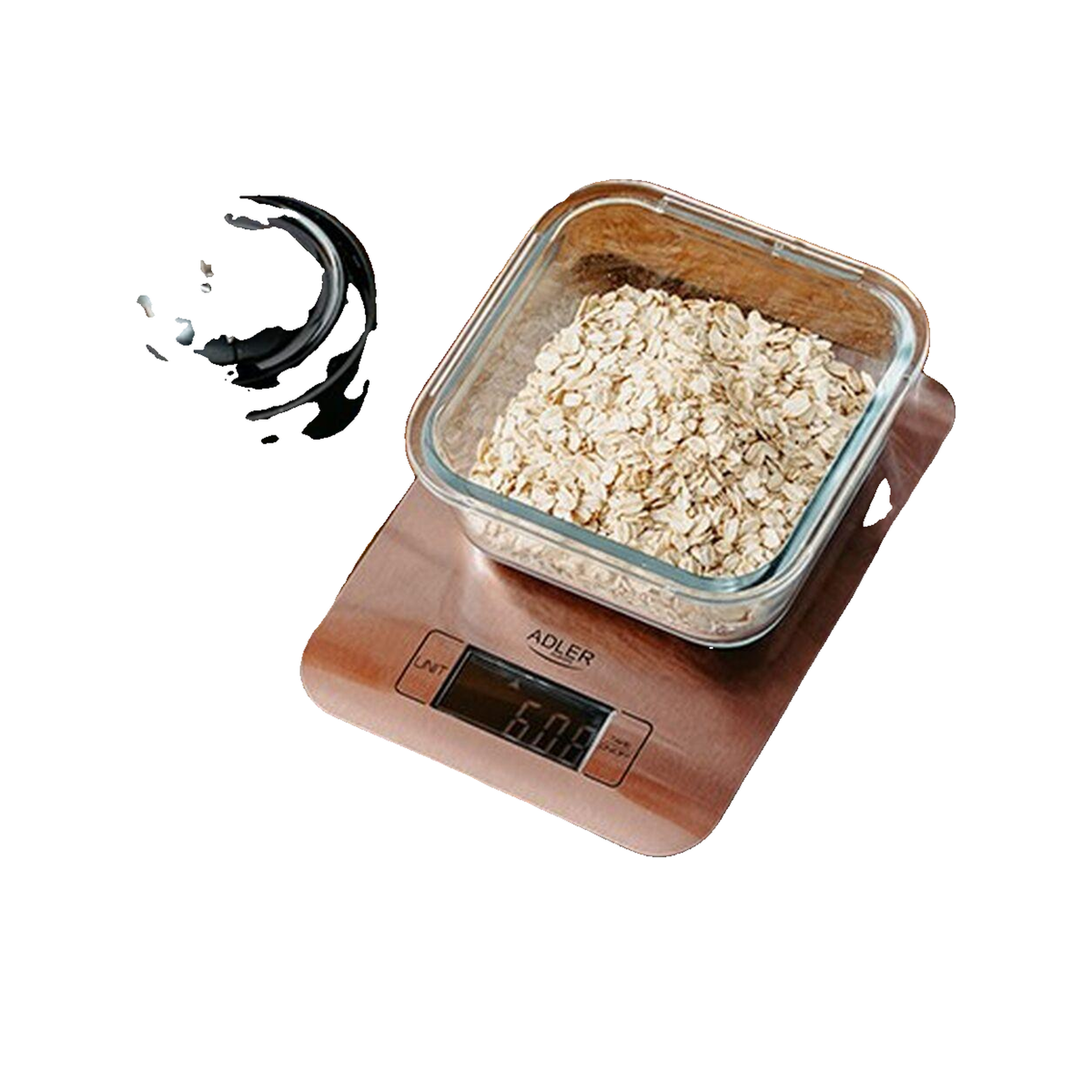 Voir la diapositive 3 : ADLER Balance de cuisine Adler AD 3183c couleur cuivre