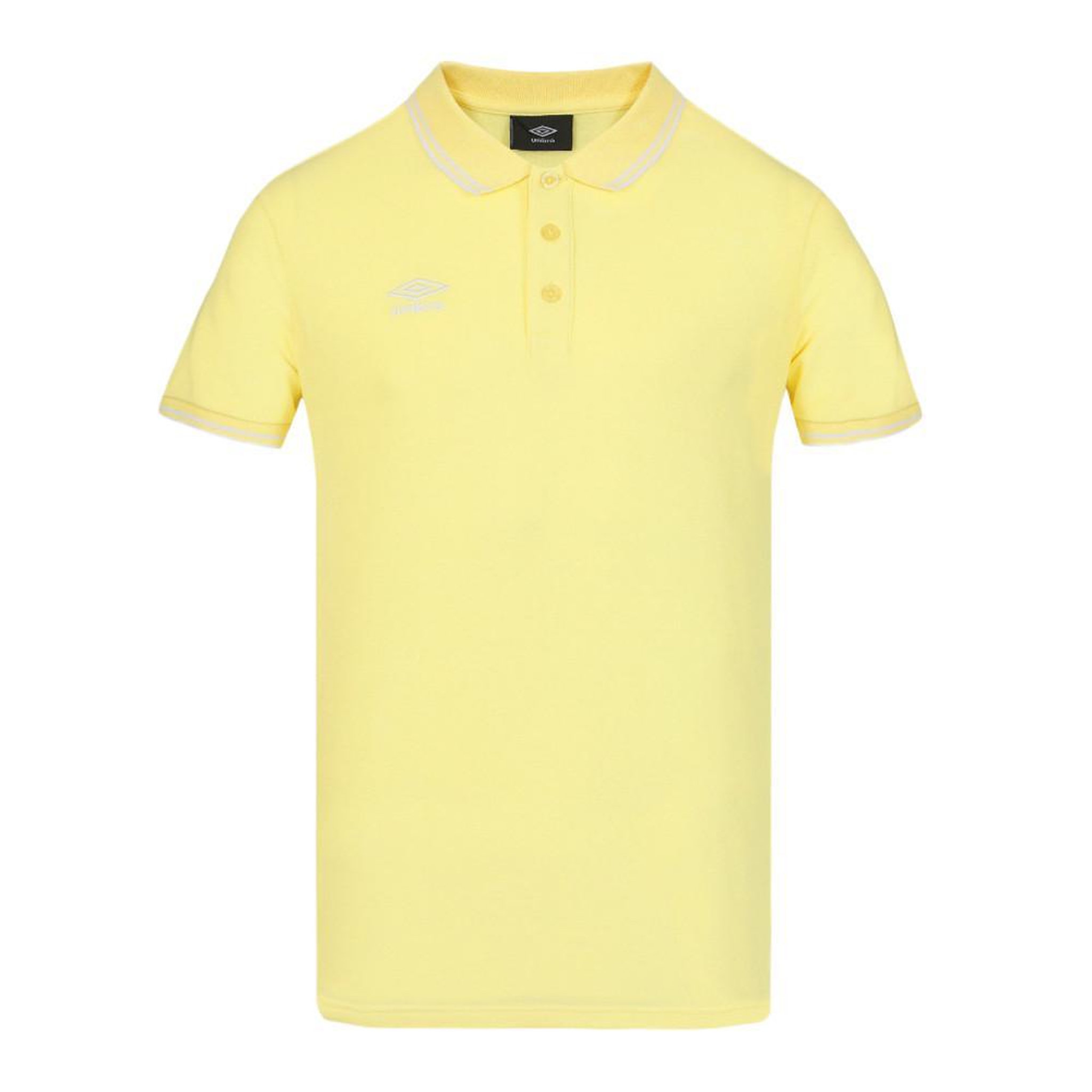 UMBRO Polo  Homme Umbro Bas Net. Coloris disponibles : Jaune