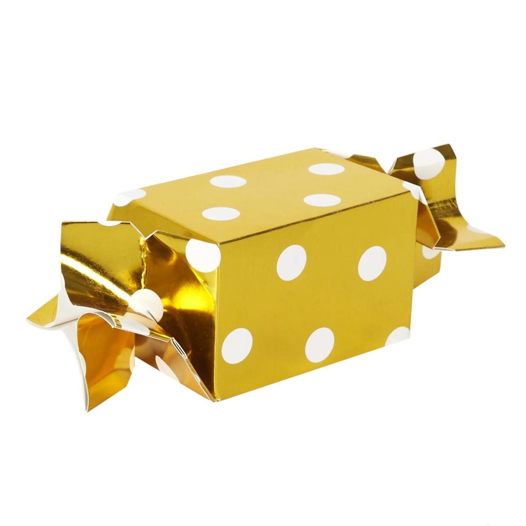 Voir la diapositive 6 : PARTY TIME Lot de 4 emballages cadeaux  cracker  9cm multicolore