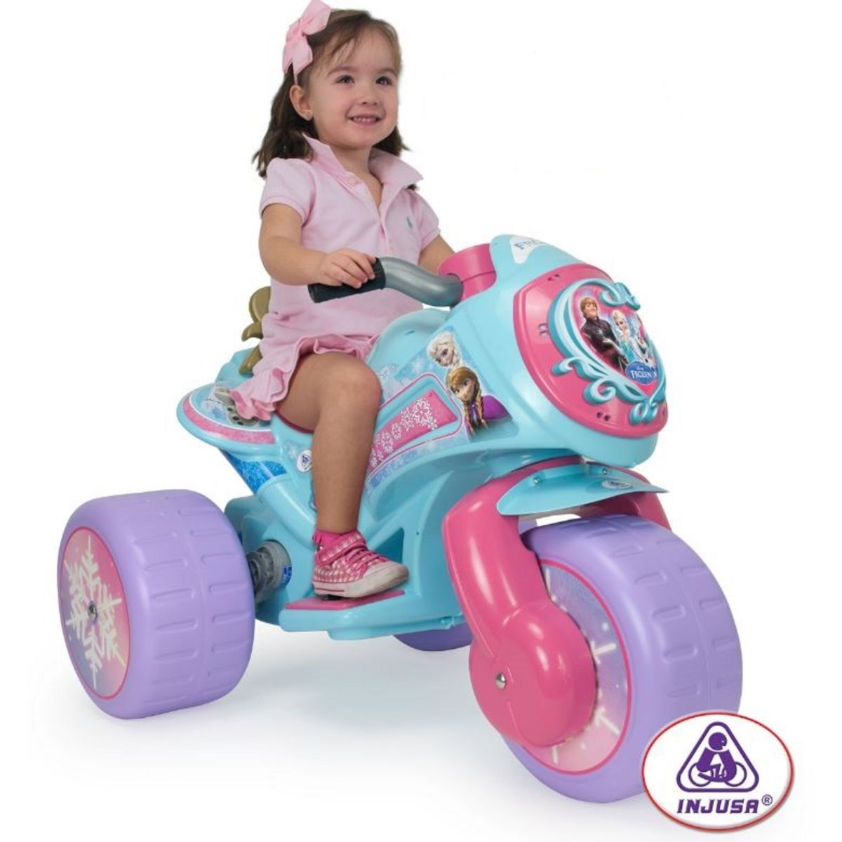 INJUSA Trimoto électrique Reine des Neiges