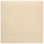 Voir la diapositive 3 : VIDAXL Panneaux muraux 12 pcs Creme 30x30 cm Tissu 1,08 m²