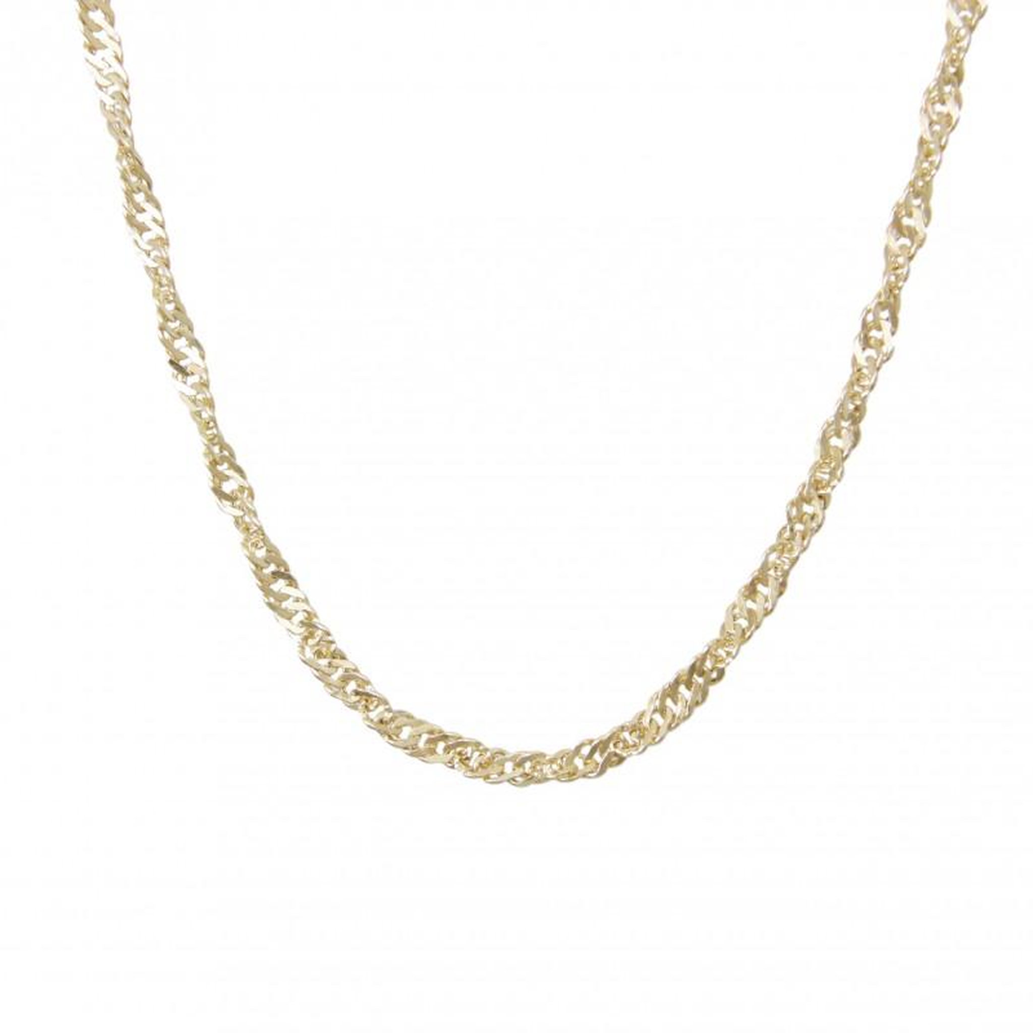 L'ATELIER D'AZUR Collier Chaine Singapour- Or Jaune - Femme