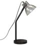 Voir la diapositive 4 : VIDAXL Lampe de bureau 25 W argent vintage 17x17x60 cm E27