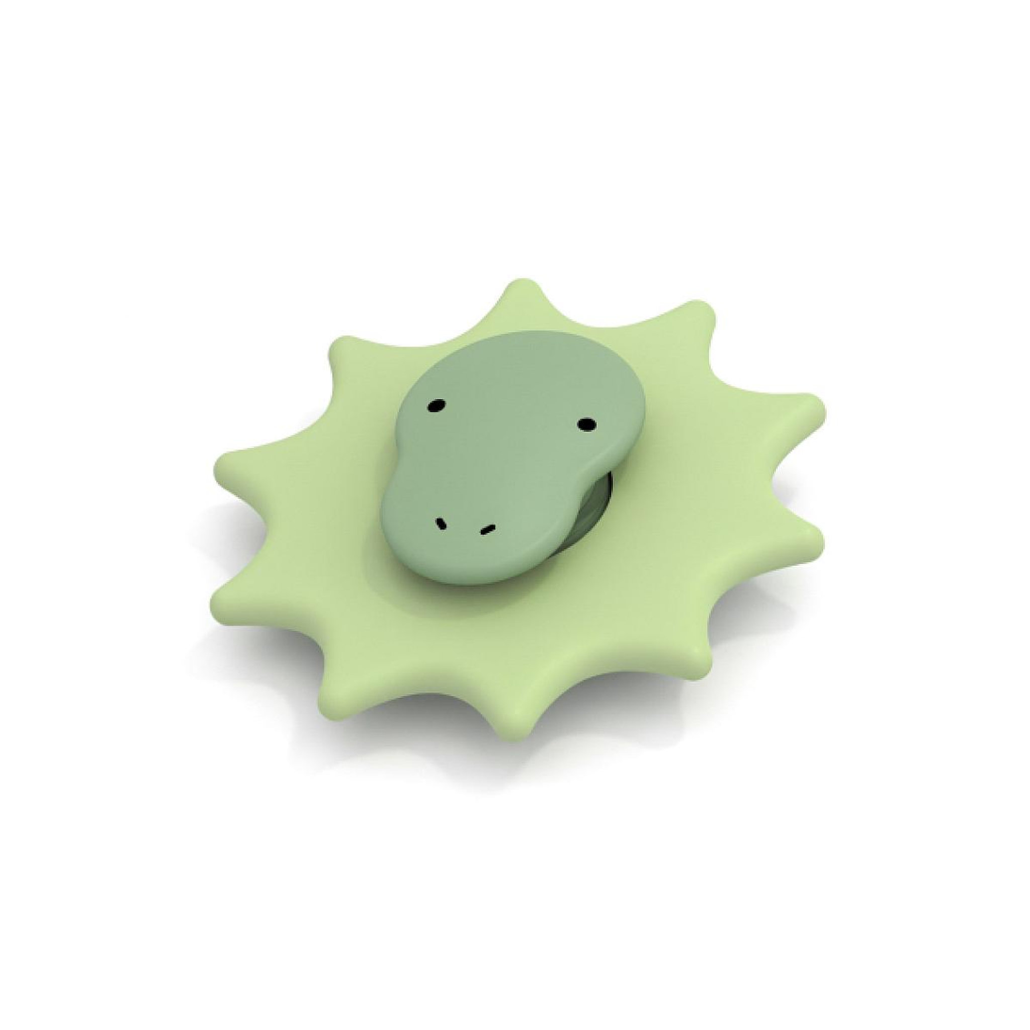 LITTLE L Baby spinner Dino silicone