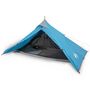 Voir la diapositive 2 : VIDAXL Tente de camping tipi 1 personne bleu impermeable