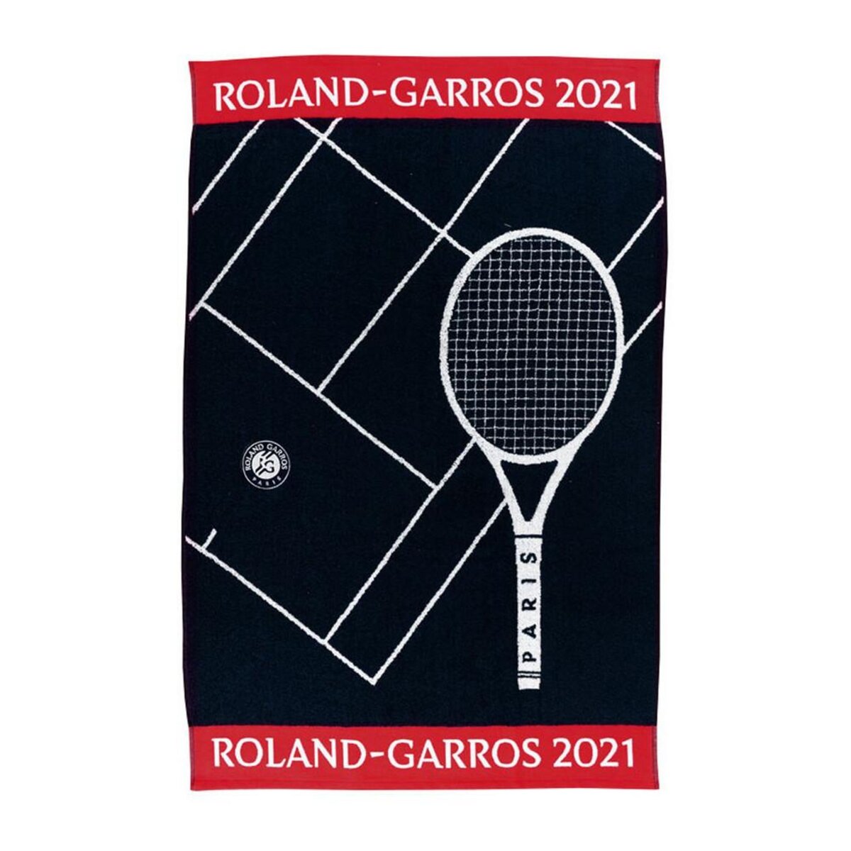  Serviette Marine Roland-Garros 90x160