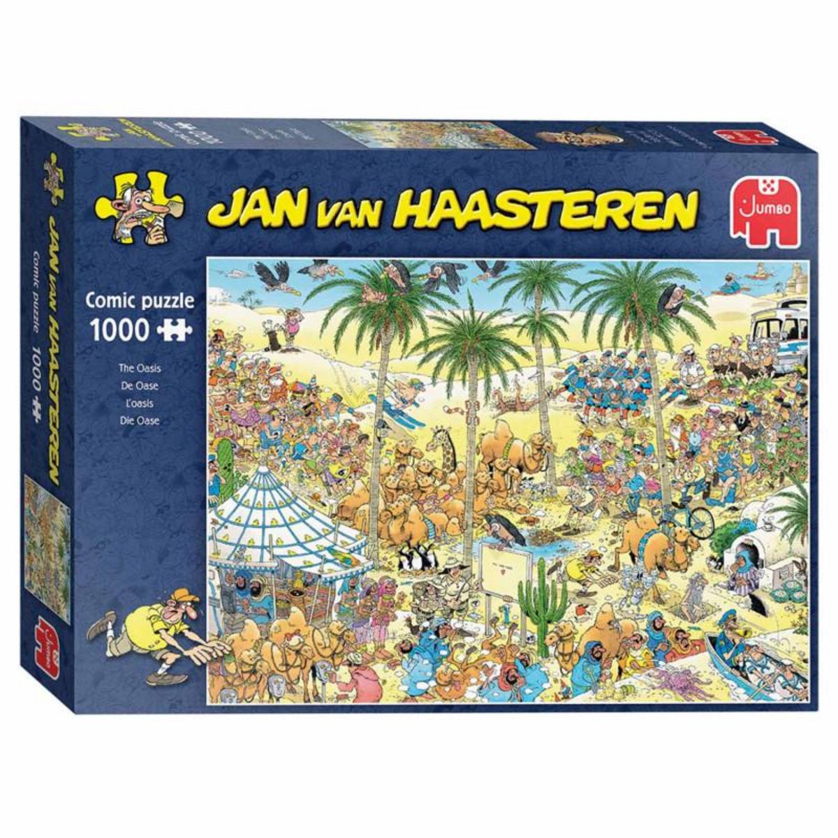 Jumbo Jumbo - Jan van Haasteren Puzzle - L'oasis 1000 pièces