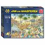 Voir la diapositive 1 : Jumbo Jumbo - Jan van Haasteren Puzzle - L'oasis 1000 pièces
