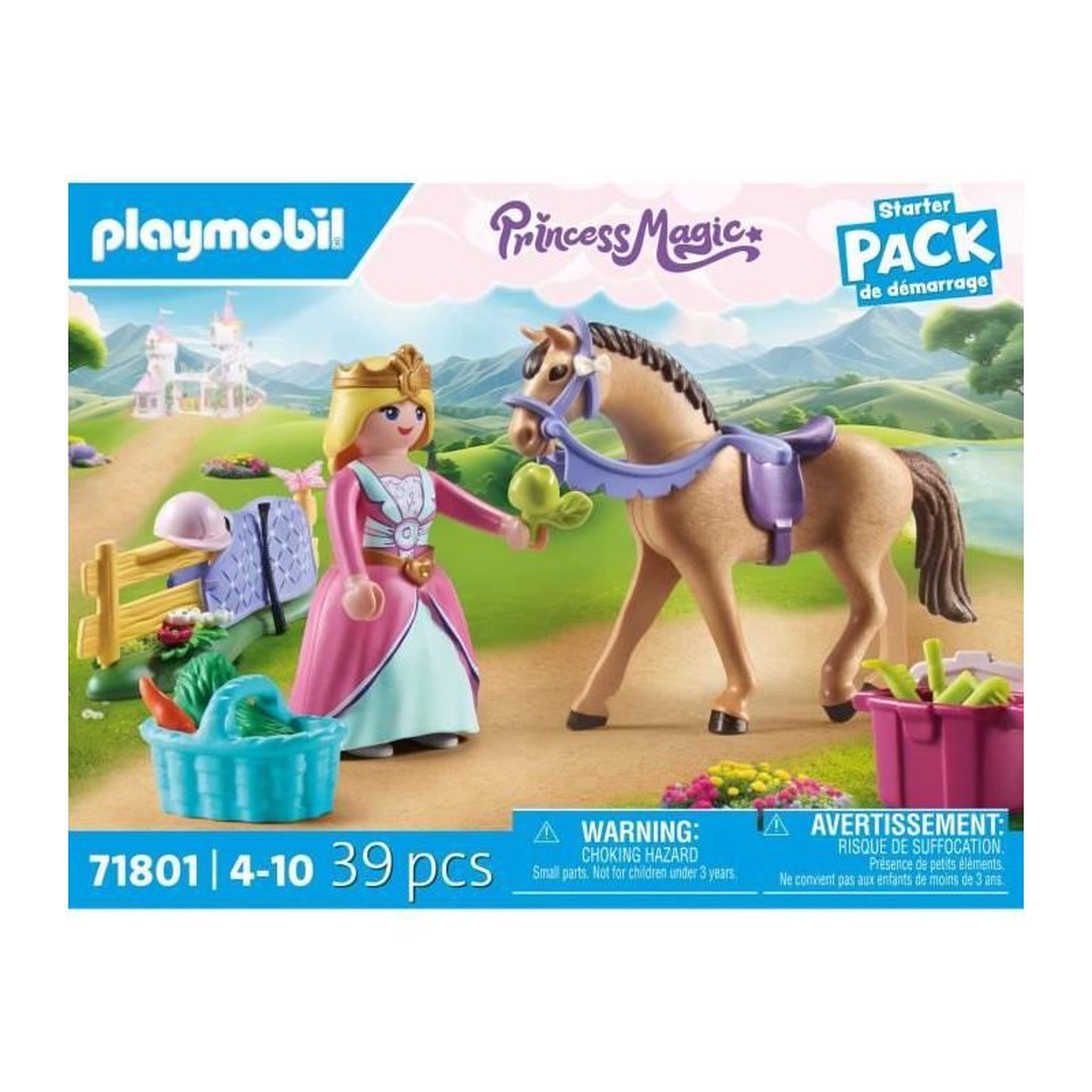 Voir la diapositive 5 : PLAYMOBIL PLAYMOBIL 71801 Princesse cavaliere avec cheval