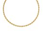 Voir la diapositive 1 : L'ATELIER D'AZUR Collier Or 18 Carats 750/000 Maille Corde Jaune - Femme