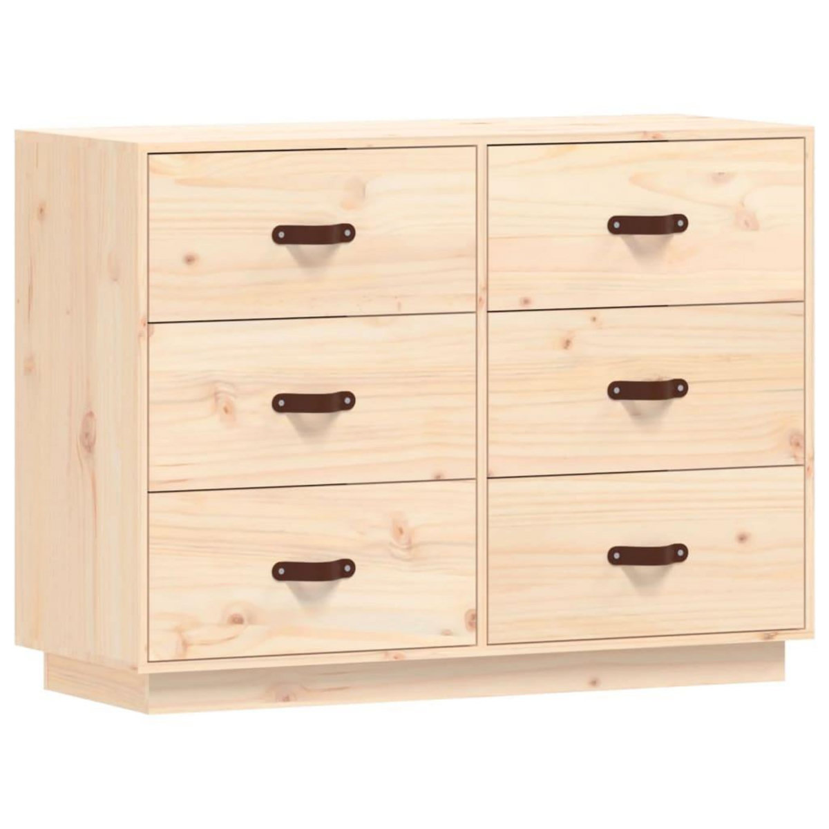 VIDAXL Buffet 100x40x75 cm Bois massif de pin