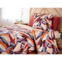 Voir la diapositive 3 : Home collection Parure housse de couette 100% microfibre 72gsm exuberance