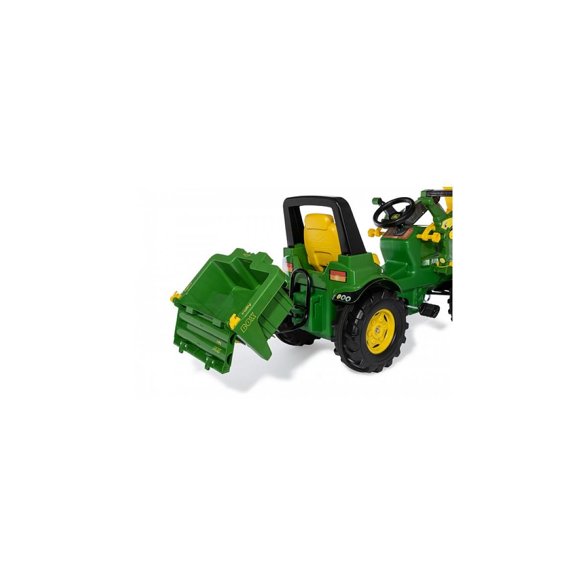 ROLLY TOYS Remorque Jouet Rolly Toys Auge Amovible Verte pour Tracteur