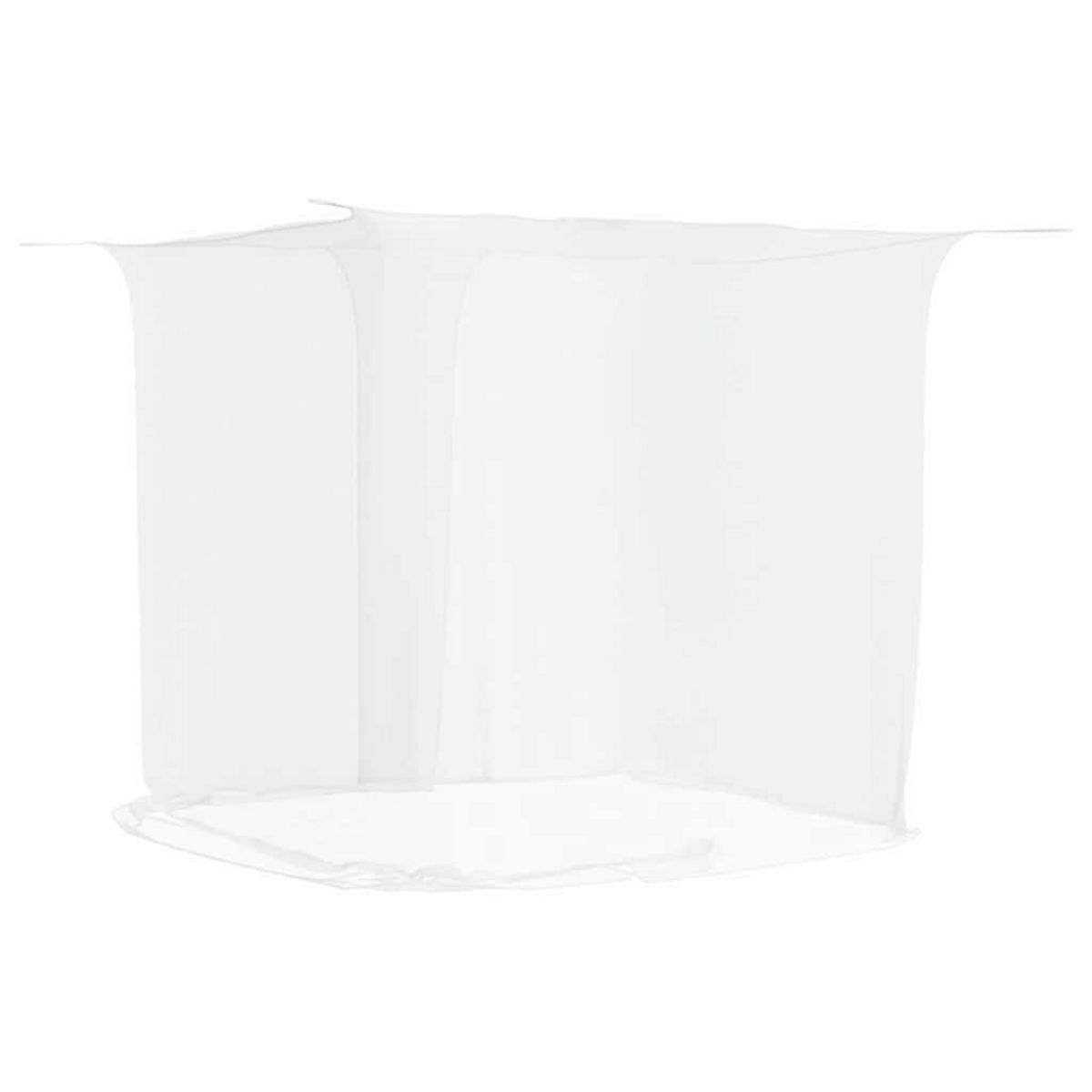 VIDAXL Moustiquaire suspendue 156 maille blanc 220x100x150 cm