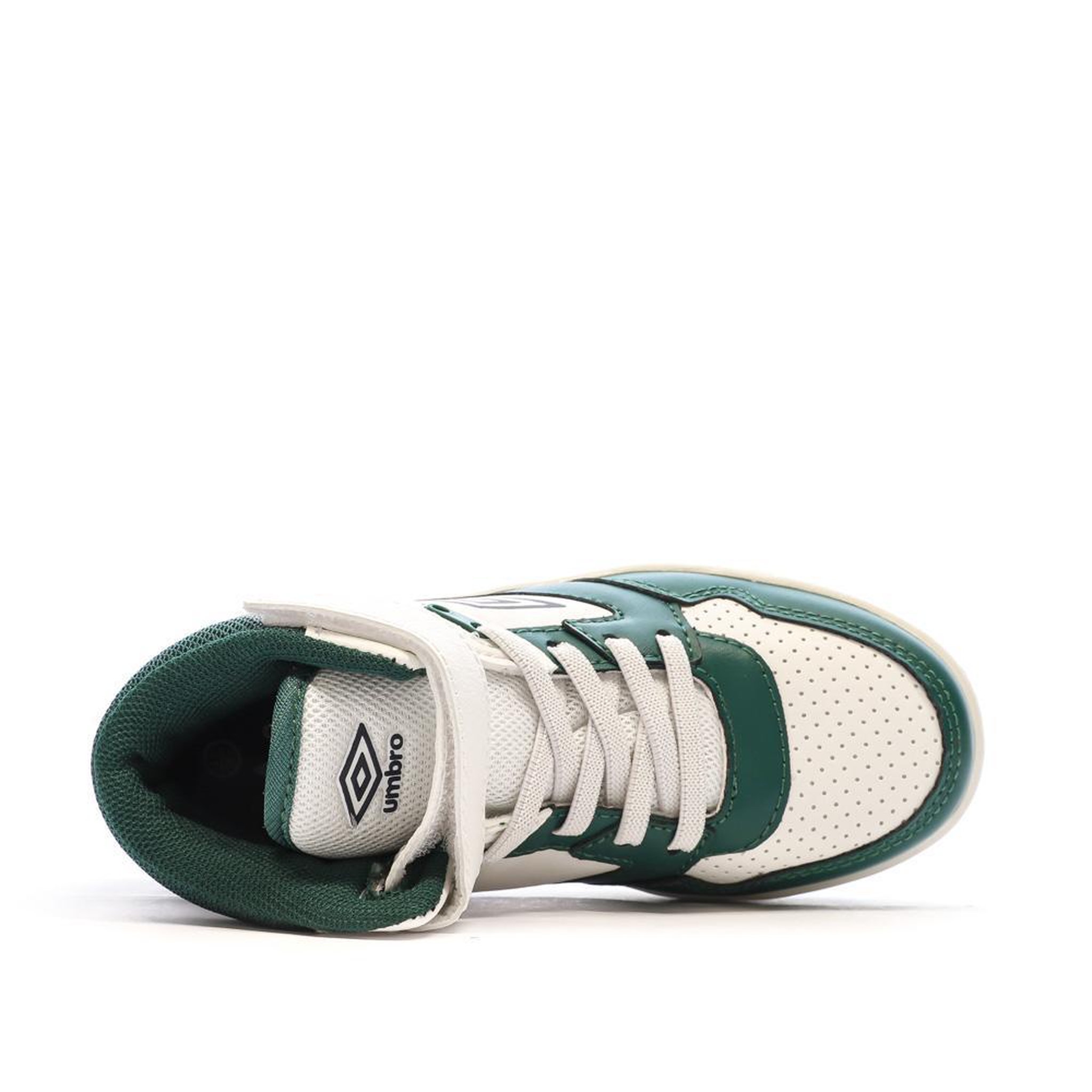 Voir la diapositive 4 : UMBRO Baskets Vertes/Blanches Garçon Rouge Umbro Olly Vlc