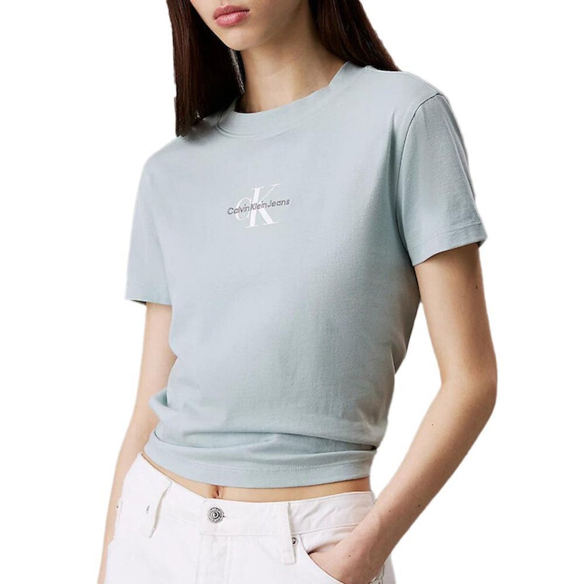 CALVIN KLEIN JEANS T shirt  d'eau Femme Calvin Klein Jeans  onologo Baby