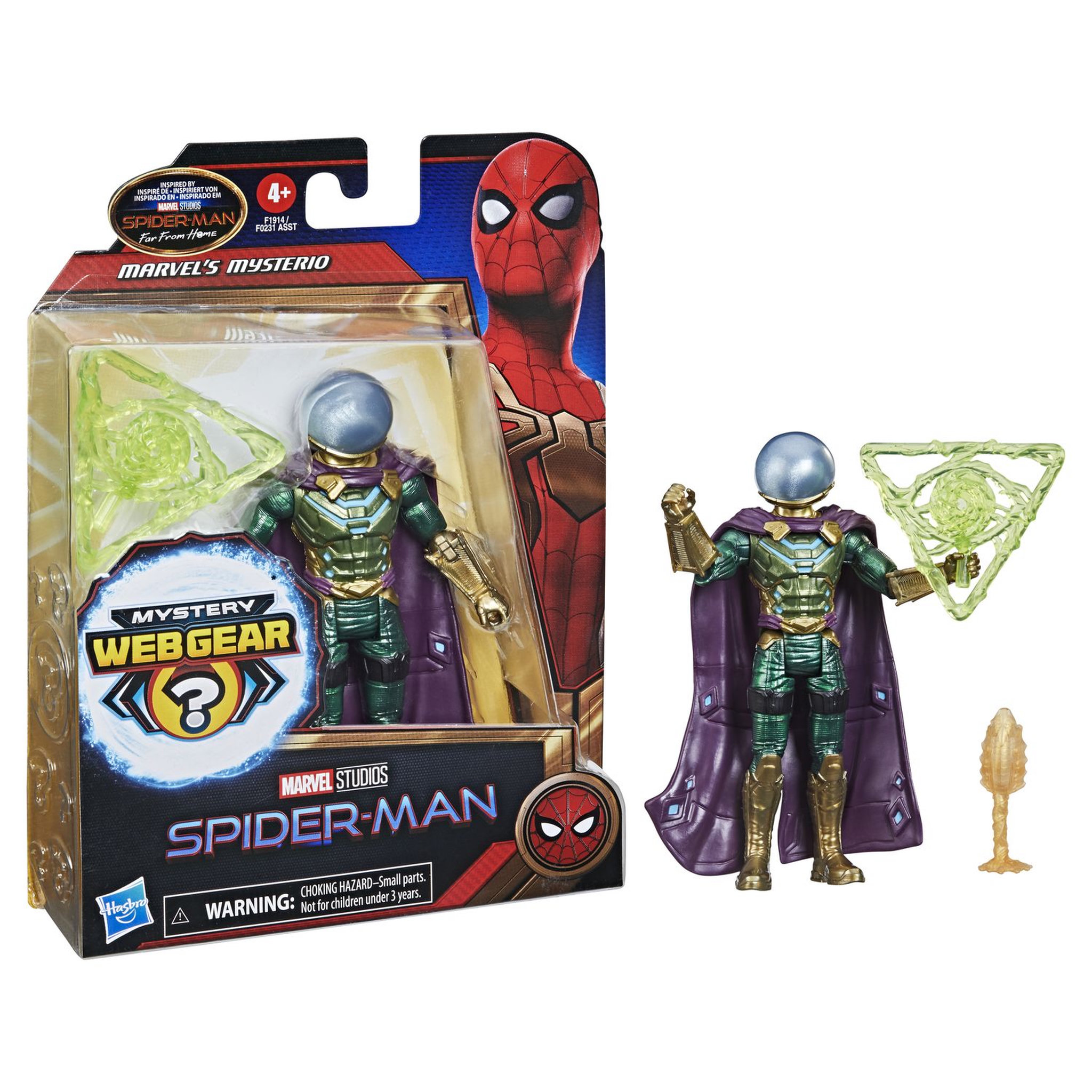Voir la diapositive 2 : HASBRO Figurine Armure Mystery Mysterio 