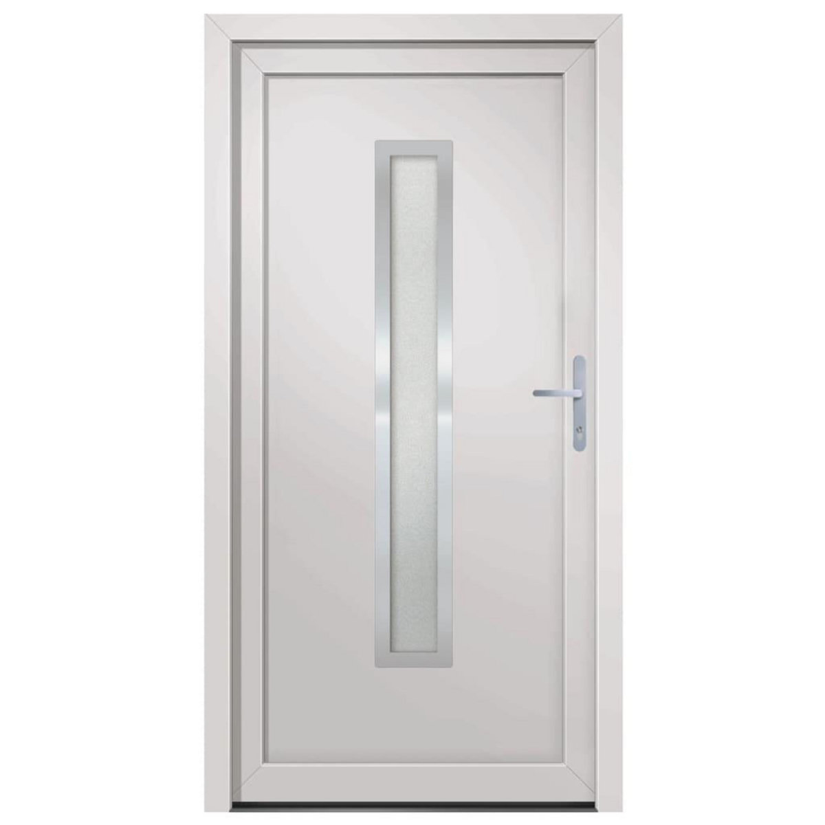 VIDAXL Porte d'entree blanc 98x190 cm PVC