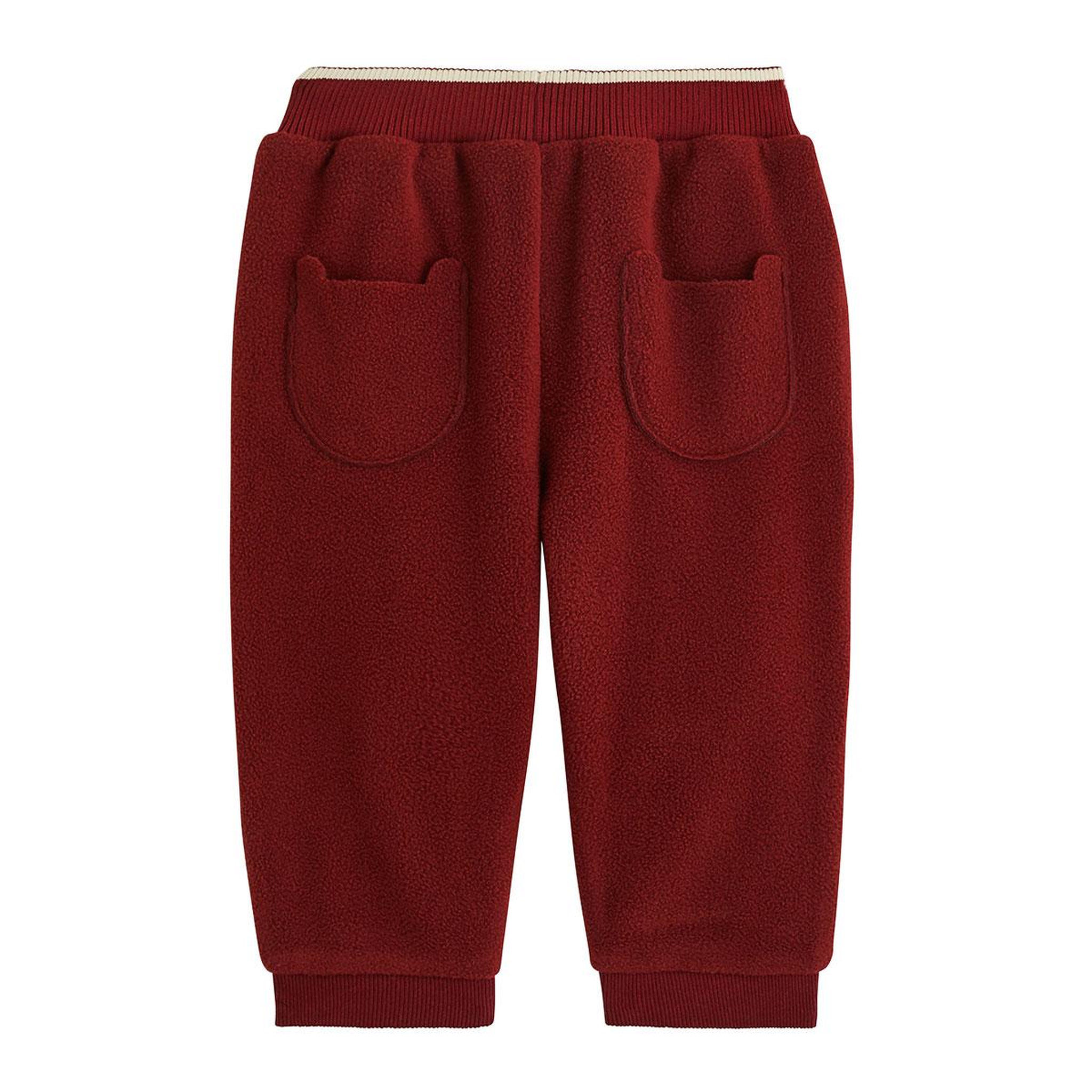 Voir la diapositive 5 : PETIT BEGUIN Ensemble bébé sweat et pantalon en polaire pistache
