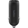 Voir la diapositive 2 : Belkin Chargeur allume-cigare 18W USB-A noir