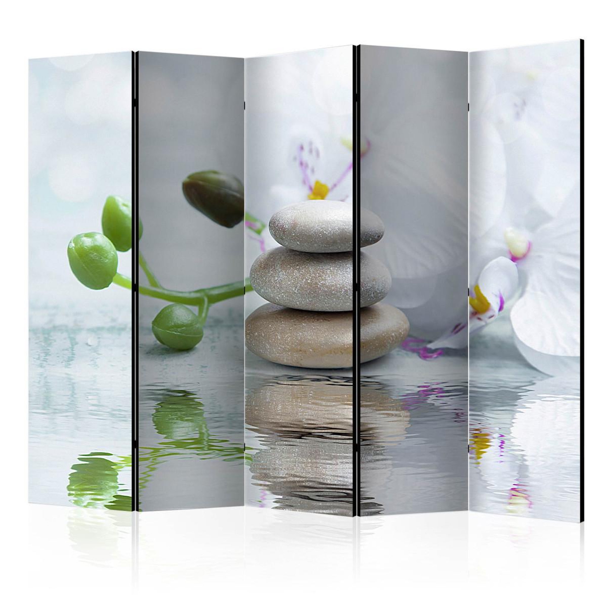 Paris Prix Paravent 5 volets  water reflection  172x225cm