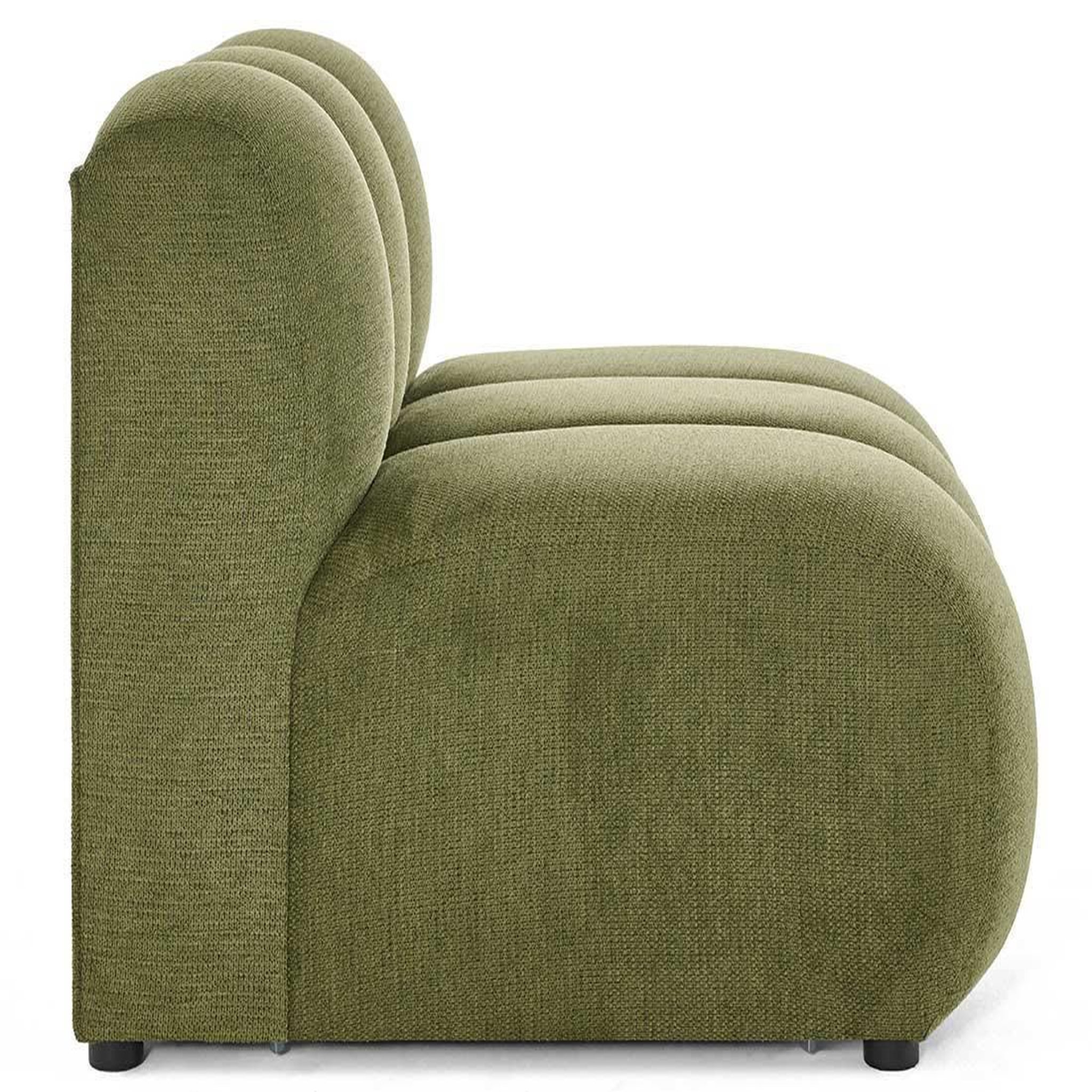 Voir la diapositive 4 : BEST MOBILIER Debbie - module d'assise en tissu texturé