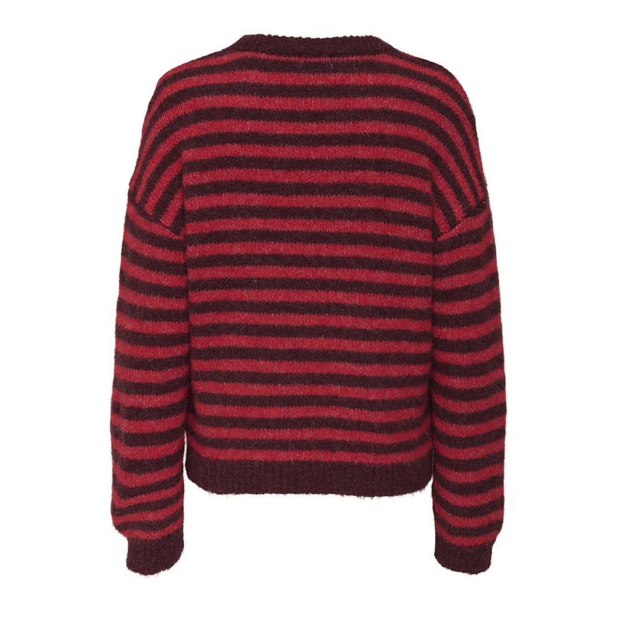 JACQUELINE DE YONG Pull Noir/Rouge Femme JDY Zoey