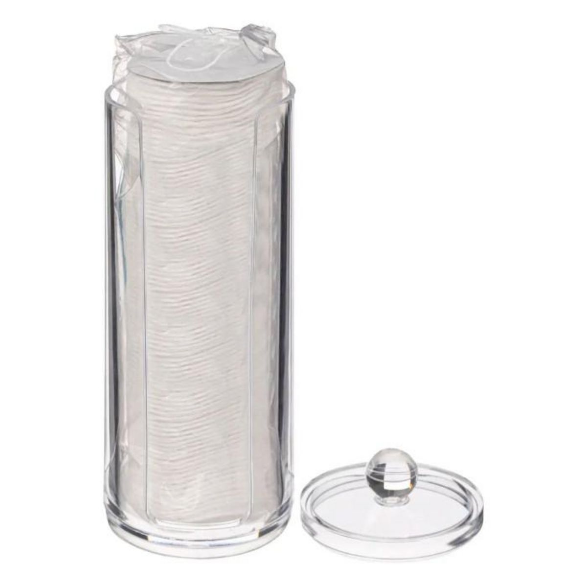 FIVE Distributeur 80 Cotons  Selena  20cm Transparent