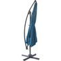Voir la diapositive 3 : GARDENSTAR Parasol déporté - Aluminium - 300x250x255cm - Crépuscule