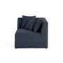 Voir la diapositive 3 : LISA DESIGN Amalfi - module d'angle réversible - en tissu