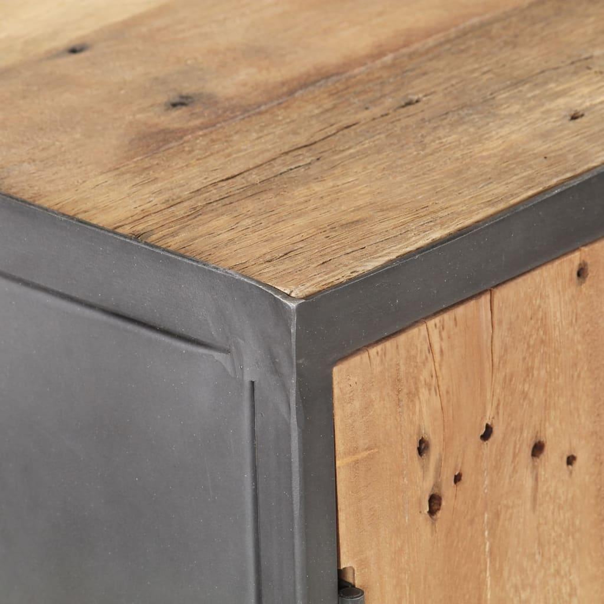 Voir la diapositive 4 : VIDAXL Buffet 60x35x74 cm Bois de recuperation solide