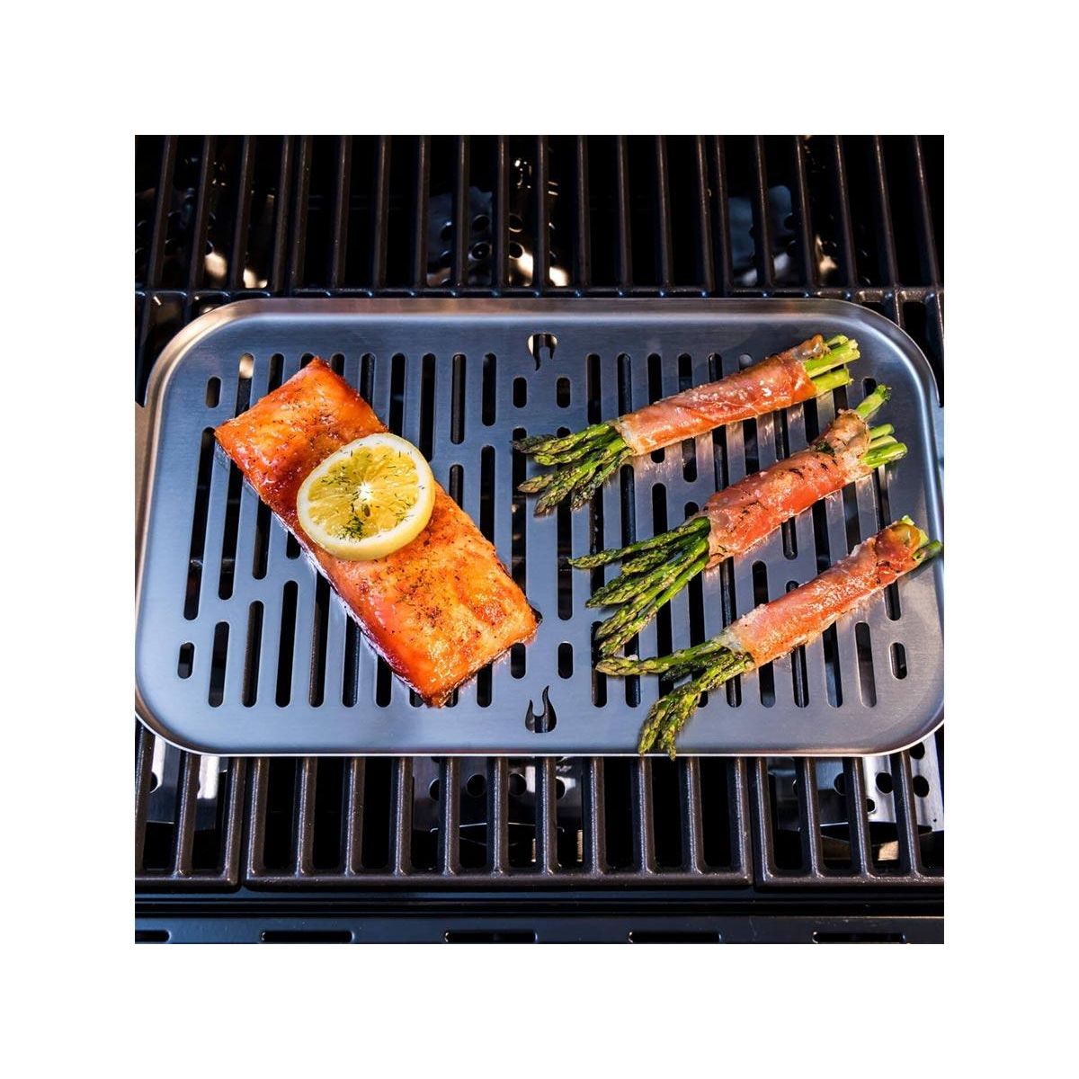 CHAR-BROIL Plaque de cuisson en inox Grill+® - Char-Broil